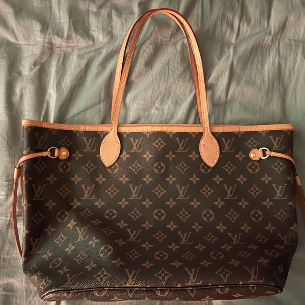 Authentic Louis Vuitton Never Full Tote Bag